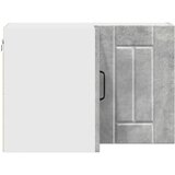  Zidni kutni ormar LUCCA Betonska siva 57 x 57 x 40 cm | Eponuda.com
