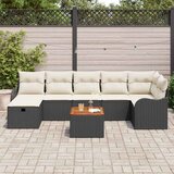  Sjedeća garnitura za vrt 8 kom. poliratan 287,5 x 122,5 x 85 cm | shoptok.hr