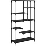  Polica Crni hrast 99 x 35 5 x 176 cm Konstruirano drvo | shoptok.hr