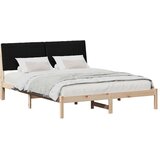  Konstrukcija postelje Rjava 135 x 190 cm Masivno borovo les, (5000084764) | Shoptok.si