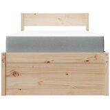 Krevet s ladicama i madracem 90 x 200 cm od borovine | shoptok.hr