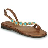 Exé Shoes 530-MILOS-LEATHER-BROWN-TURQUOISE Smeđa Cijene