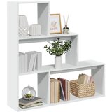 vidaXL Pregrada / regal za knjige 3 razina bijeli 123x29x123 cm drveni Cijene