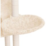  Penjalica za mačke sa stupovima za grebanje krem 108,5 cm | shoptok.hr
