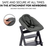 Hauck hranilica Alpha Newborn Set Plus - Dark Grey | shoptok.hr