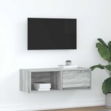 Furnova TV omarica siva sonoma 80x31x25,5 cm inženirski les, (21924235) Cene