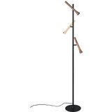  Črna LED stoječa svetilka s kovinskim senčilom (višina 150 cm) Fiato – | Shoptok.si