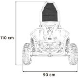 Buggy na benzin MUD MONSTER Combustion - crveni | Shoptok.si