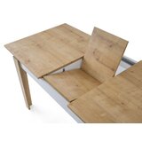 Hanah home Cunda - 2982 OakWhite Extendable Dining Table | ePonuda.com