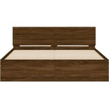  Okvir kreveta s uzglavljem boja hrasta 140x190 cm | Eponuda.com