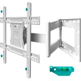 ONKRON Full Motion TV Wall Mount for 40 to 75-inch Flat Panel TVs Digital Panels 68,2 kg, White | Eponuda.ba