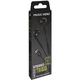 Sbs Tubb Music Hero črne žične slušalke, (21238404) | Shoptok.si