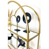 Hanah home polica za knjige twin gold transparent | ePonuda.com
