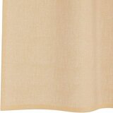 Voile zavjese s petljama 2 kom pijesak 140x140 cm | shoptok.hr