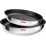 Tefal Tave u setu 2 kom s neprijanjajućom površinom/s uklonjivom ručkom od nehrđajućeg čelika ø 26 cm INGENIO Cook Eat L8813S75 – | shoptok.hr