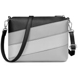 Vuch Crossbody torba Coalie Striped Black, 17 x 20 cm Slike
