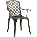  Bistro garnitura 3-delna bronasta liti aluminij | Shoptok.si