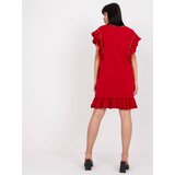 FANCY Dress-FA-SK-7017.72P-burgundy | shoptok.hr