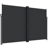 Maison Chic Zložljiva stranska tenda - Senčniki črna 220x1000 cm, (22039773) | Shoptok.si