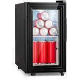 Klarstein Brooklyn 23 Slim, hladnjak, LED, plastični stakleni umetak za vrata | shoptok.hr