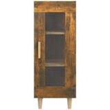  Komoda boja dimljenog hrasta 34,5x34x90 cm konstruirano drvo | shoptok.hr