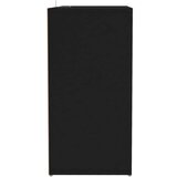 vidaXL Omarica za čevlje črna 60x35x70 cm iverna plošča | Shoptok.si