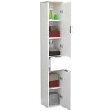 MID.YOU Visoka Omara Donali, Bela, Barva Hrasta | Shoptok.si