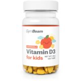 GymBeam Vitamin D3 pastile za decu pomorandža Cene