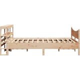  Okvir za krevet s uzglavljem 160 x 200 cm od masivne borovine | shoptok.hr