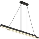 Globo Viseća LED svjetiljka Grekkie (40 W, D x Š x V: 171 x 7 x 120 cm, Crna, Raznobojno) | shoptok.hr
