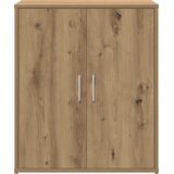  Strani šal 2 pcs Umetni hrast 60 x 31 x 70 cm Konstruiran les, (5000217471) | Shoptok.si