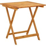  3-dijelni bistro set od tkanine i masivnog drva krem bež | shoptok.hr