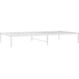 Metalni okvir za krevet bijeli 107x203 cm | shoptok.hr