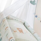 Roba Bijela kolijevka s podesivom visinom/za spavanje s bebom 90x45 cm Woodland Buddies – | shoptok.hr