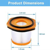 INORCO 8 paketov nadomestnih filtrov za sesalnik WS620, WS632, WS630, združljiv s sistemom Wandvac WS633, (22027978) | Shoptok.si