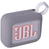 INF Silikonski ovitek JBL GO4 s karabinom Silver, (21781226) | Shoptok.si