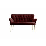 Atelier Del Sofa sofa dvosed paris gold metal claret red Cene