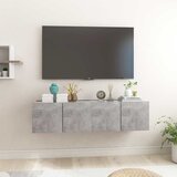 Viseći TV ormarići 2 kom siva boja betona 60 x 30 x 30 cm | shoptok.hr