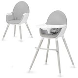 Kinderkraft High stolica za hranjenje 2U1 Fini full gray (KKKFINIGRYLEG0) | ePonuda.com