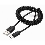 Spiralni kabel USB-A na USB-C 1,8m, (20651058) | Shoptok.si