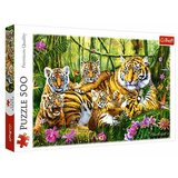 Trefl puzzle family of tigers -500 delova Cene