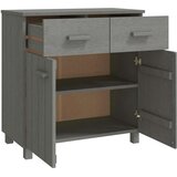  Komoda HAMAR svjetlosiva 79 x 40 x 80 cm od masivne borovine | shoptok.hr