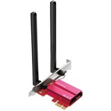 Mercusys MA37BE BE6500 WiFi 7 Bluetooth 5.4 PCIe Adapter, 2402 Mbps at 6 GHz + 2402 Mbps at 5 GHz + 574 Mbps at 2.4 GHz, 2x High Gain Tri-Band External Antennas, Wi-Fi 6E, MU-MIMO, OFDMA, 102 | Eponuda.ba