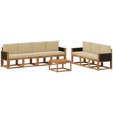  Set vanjskih sofa 7 kom. Prirodna | shoptok.hr