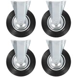 vidaXL Fiksna kolesa 4 kosi 200 mm, (20777369) | Shoptok.si