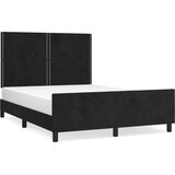  Okvir za krevet bez madraca crni 140x200 cm baršunasti | Eponuda.com