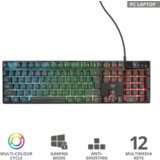 Trust GXT 835 gaming tastatura Azor Illuminated | Eponuda.ba