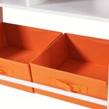 Ginger Home Етажерка за играчке и књиге Црна Табла за Писање, Кућица, Дрво | shoptok.hr