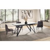 MID.YOU Jedilna Miza Marble, Keramika, 180-260x95cm | Shoptok.si