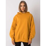 BASIC Feel Good Sweatshirt-RV-BL-6989.37X-dark yellow | Shoptok.si